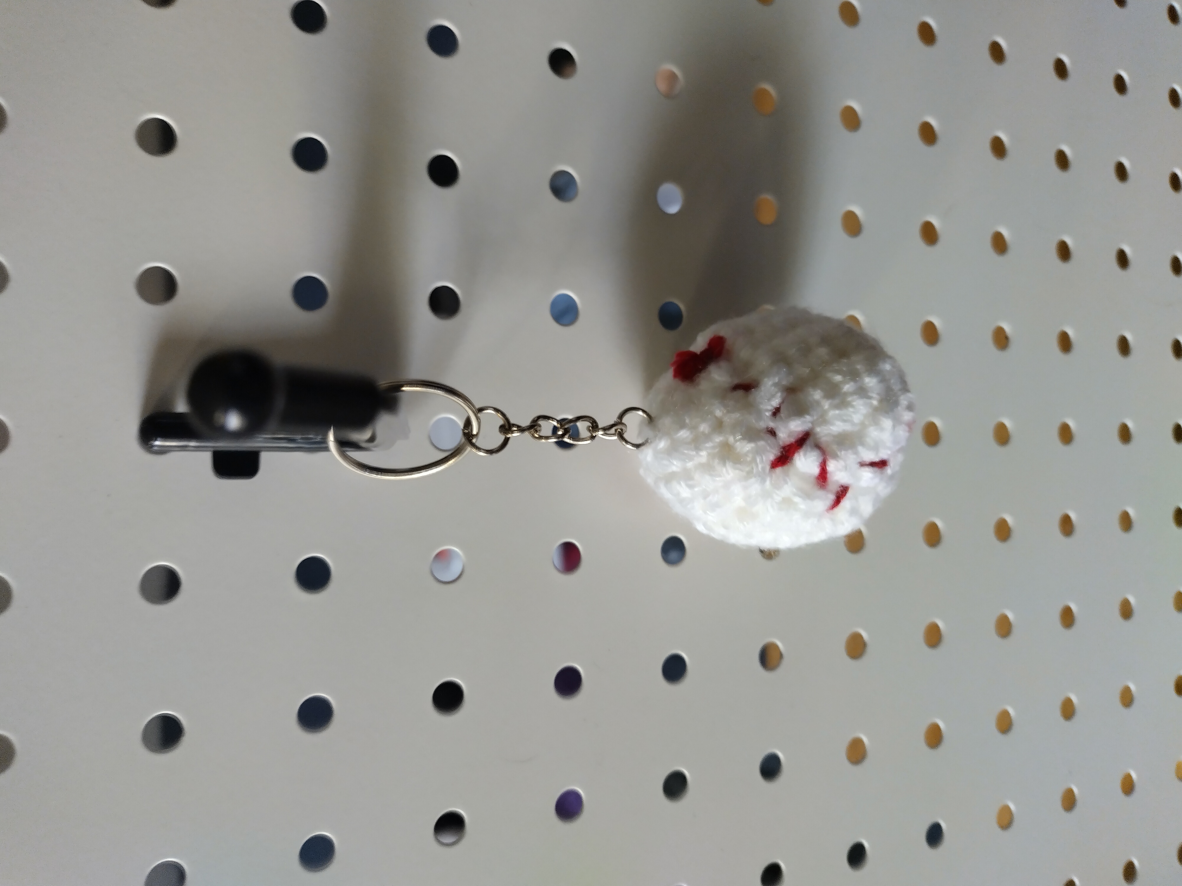 Baseball Keychain