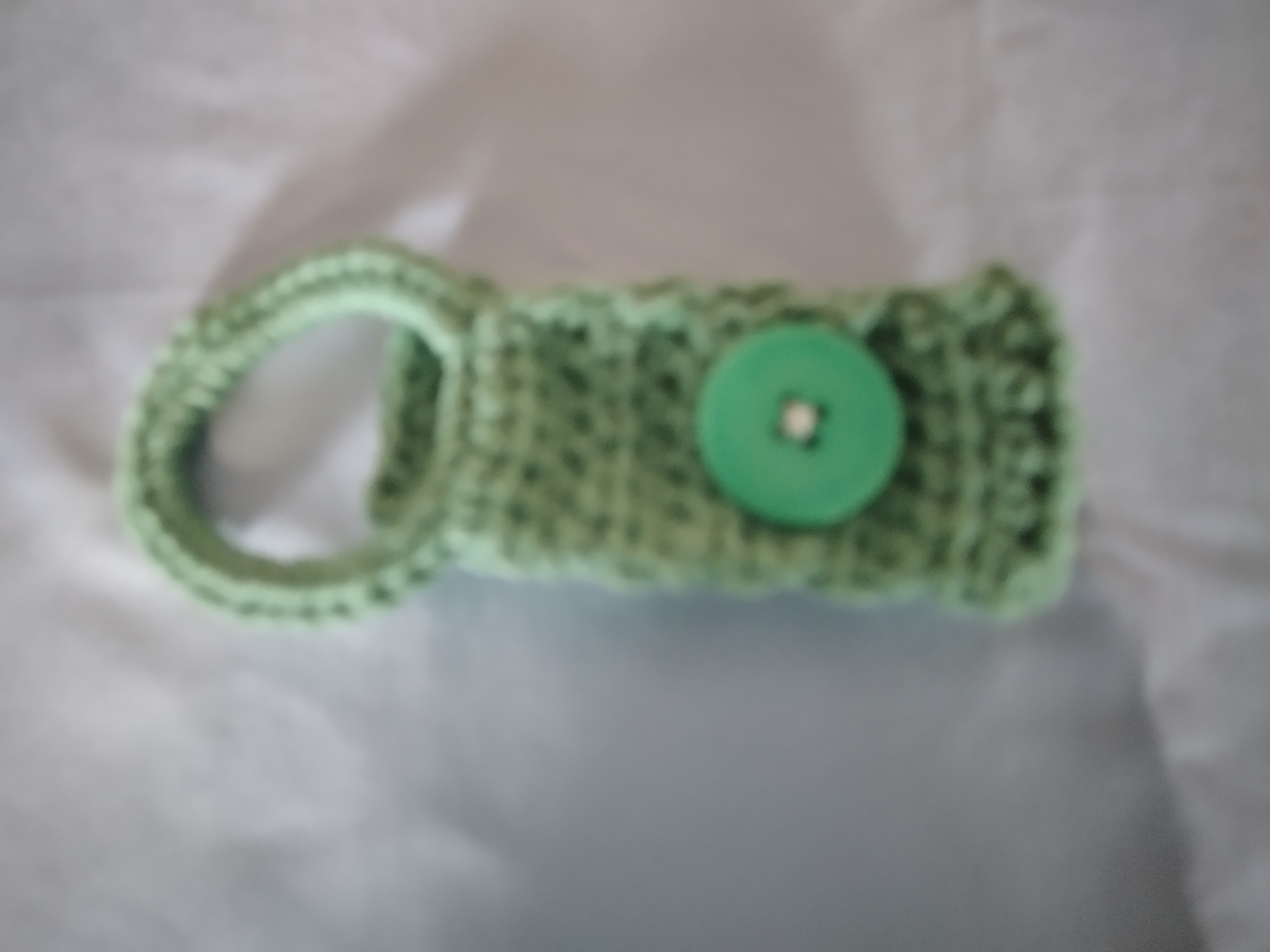 Handmade Crochet Spring Towel Holders